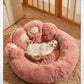 Washable Plush Dog Bed