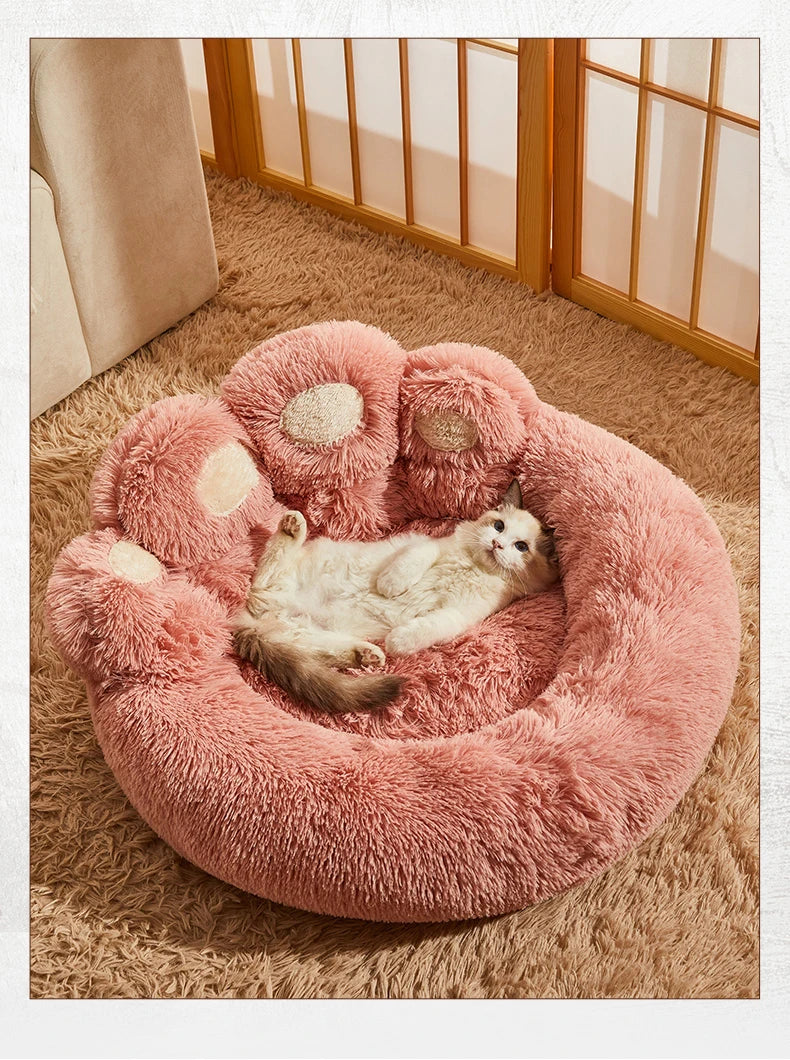 Washable Plush Dog Bed