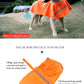 Reflective Waterproof Rain Coat with Zipper