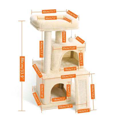 Cat Tree House