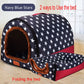 Comfortable Print Foldable Pet Bed