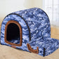 Comfortable Print Foldable Pet Bed