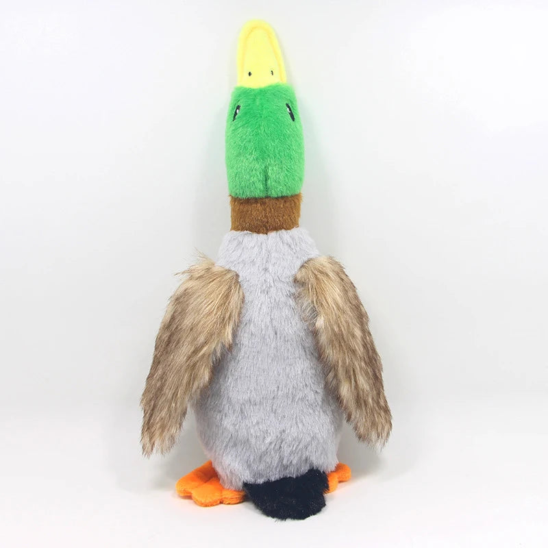 Cute Papa Duck Dog Toy With Rope