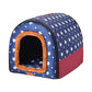 Comfortable Print Foldable Pet Bed