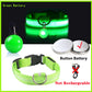 USB Charging Glowing Collar With Pendant