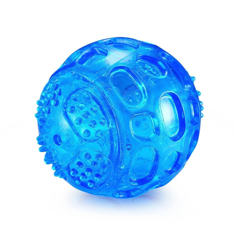 Interactive Teething Ball for Pet Dental Care