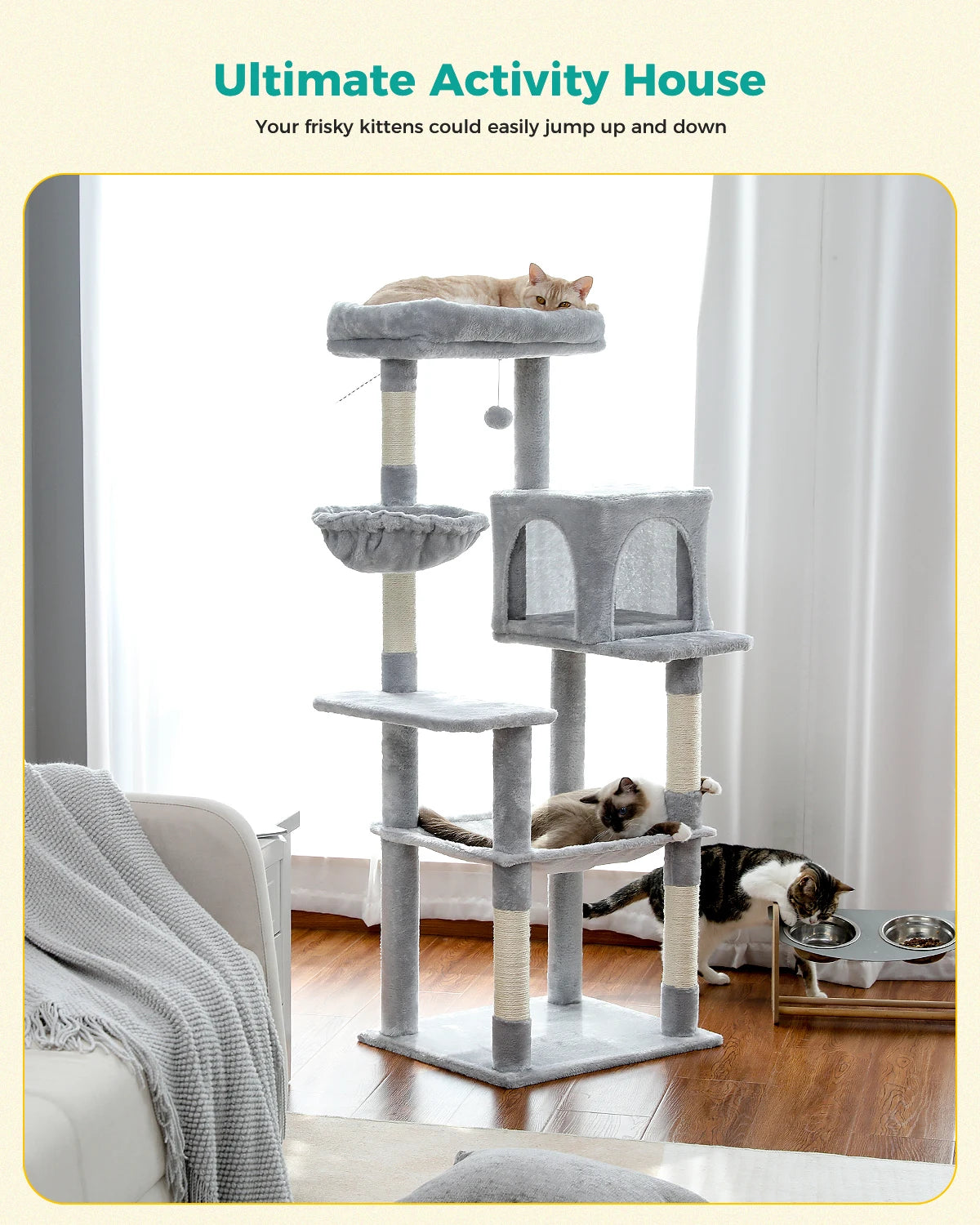 Cat Tree House