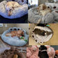 Washable Plush Dog Bed