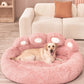 Washable Plush Dog Bed