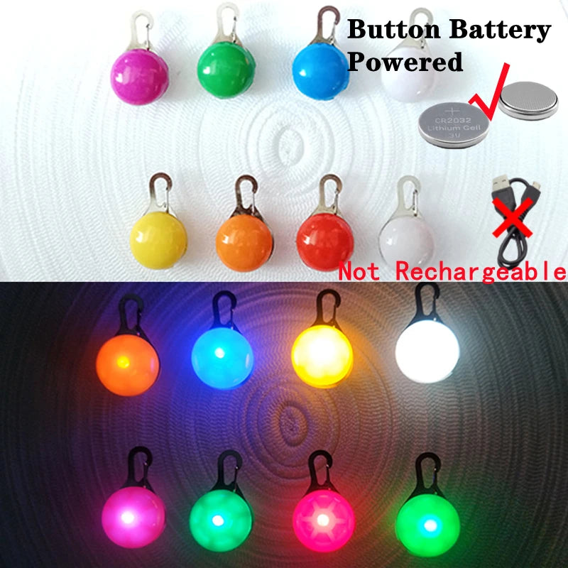 USB Charging Glowing Collar With Pendant