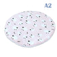 Double-sided Round Dog Bed Mat