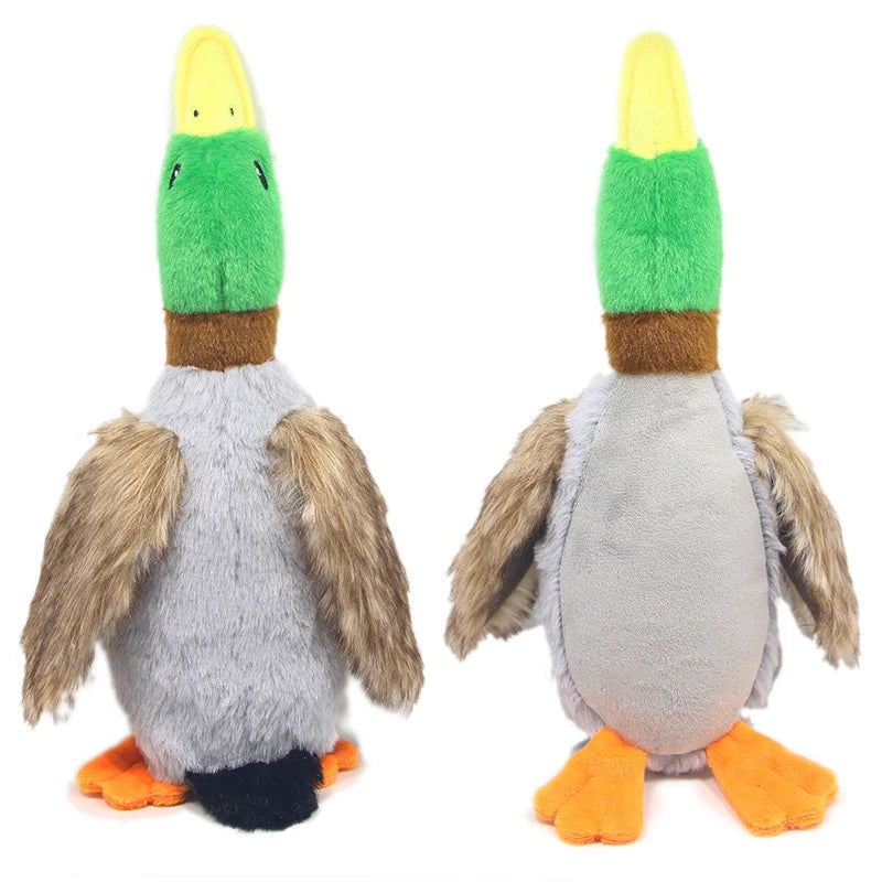 Cute Papa Duck Dog Toy With Rope