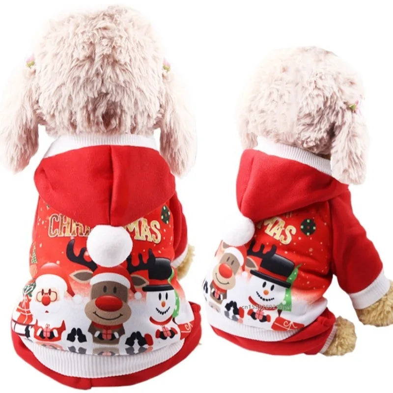 Santa Claus Print Sweatshirt