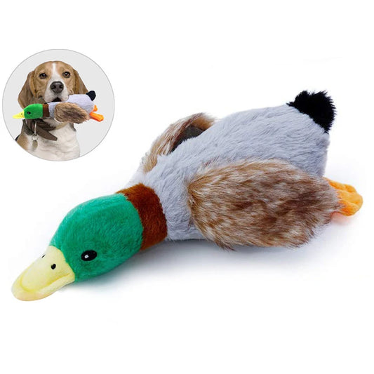 Cute Papa Duck Dog Toy With Rope