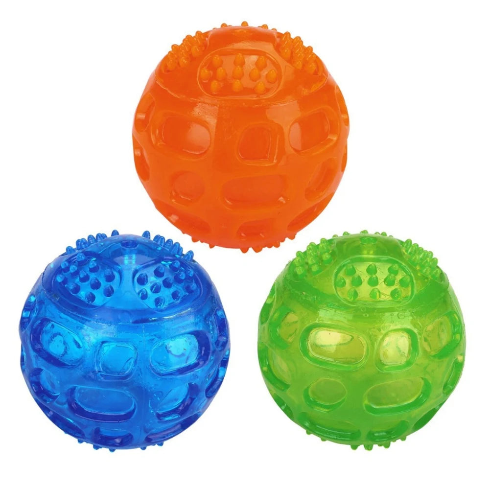 Interactive Teething Ball for Pet Dental Care