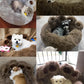 Washable Plush Dog Bed