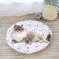 Double-sided Round Dog Bed Mat