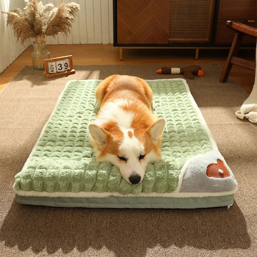 Detachable Cervical Spine Protector Pet Bed