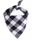 Classic Red Black Plaid Bandana